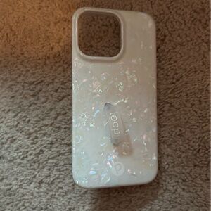 Loopy Case Pearl White Phone Cover